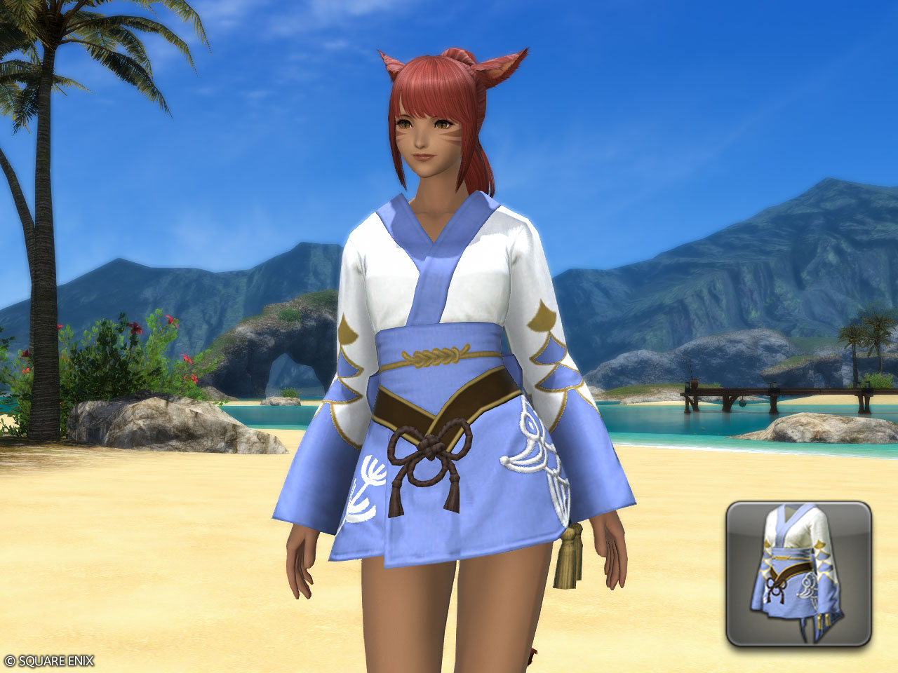 Blue Lady's Yukata