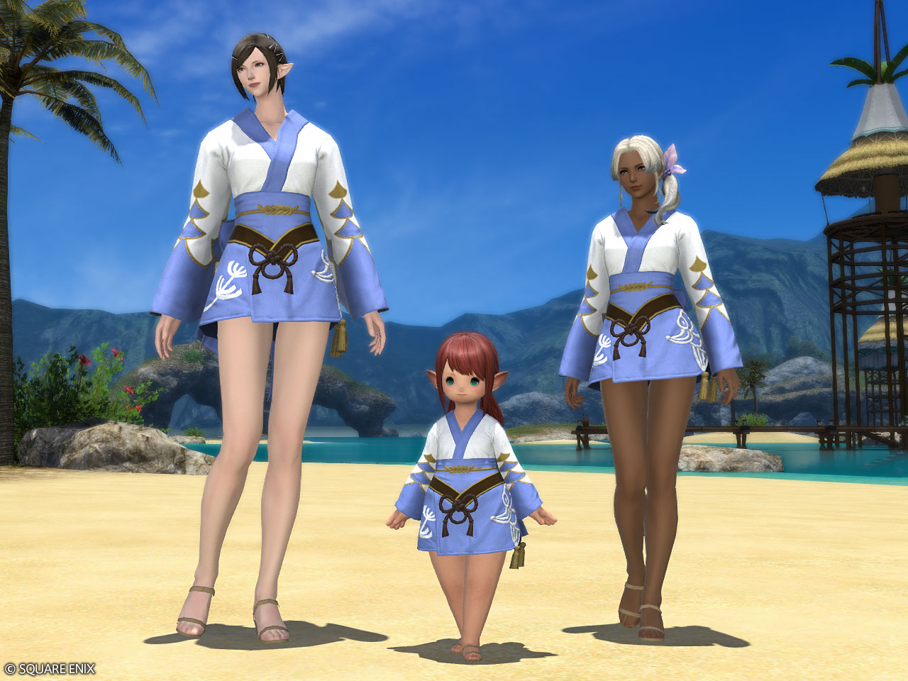 Blue Lady's Yukata