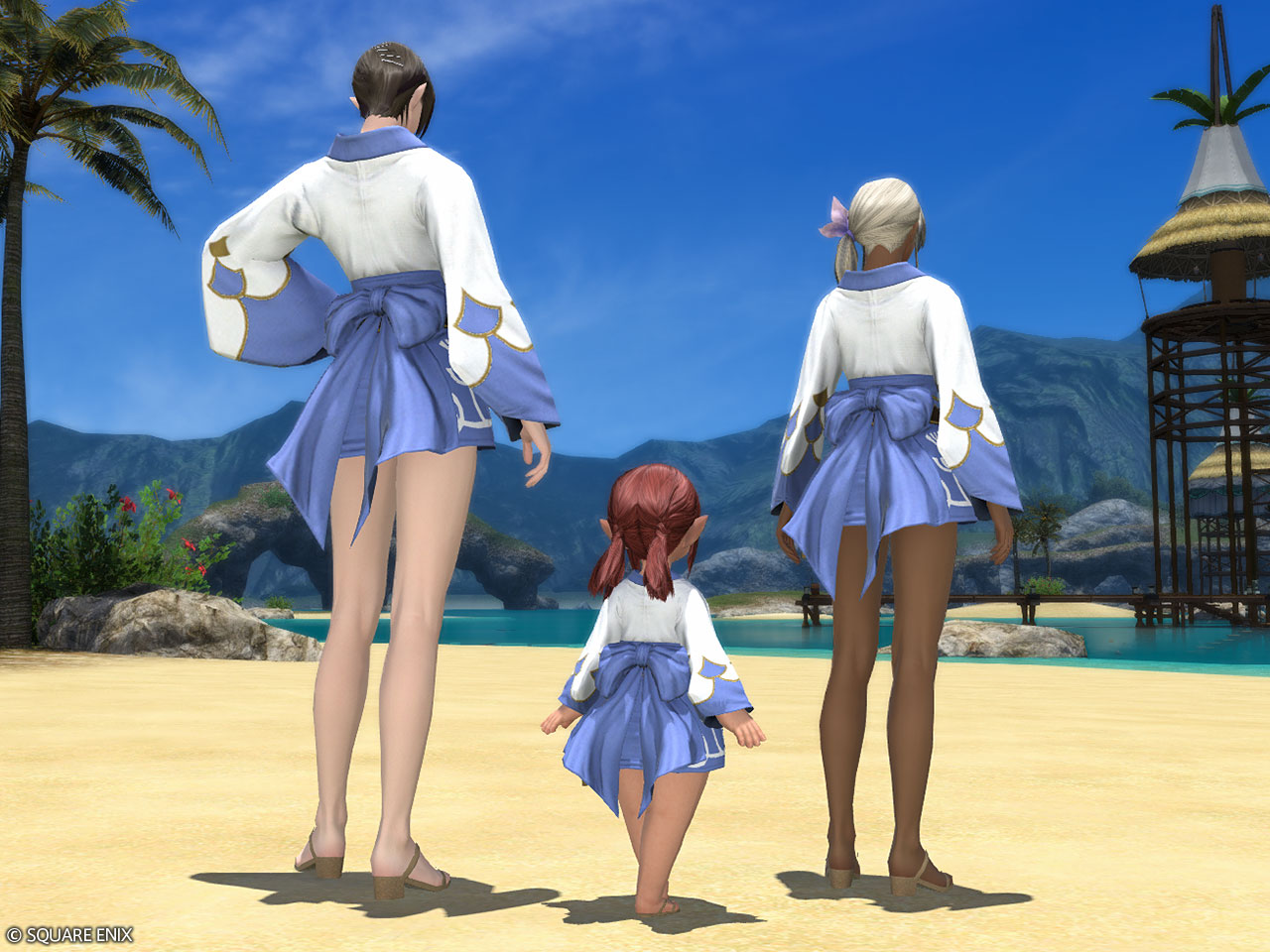 Blue Lady's Yukata