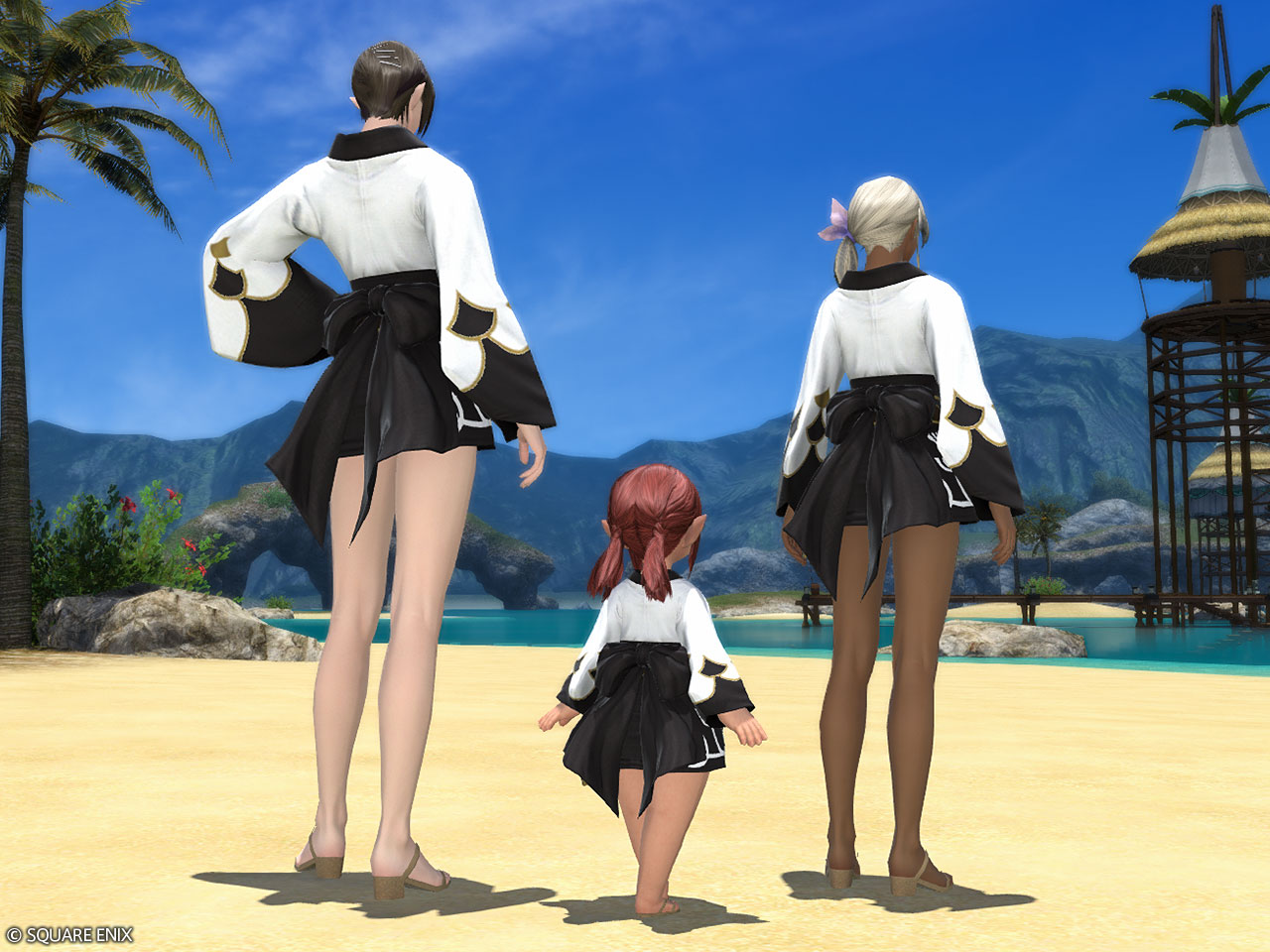 Black Lady's Yukata