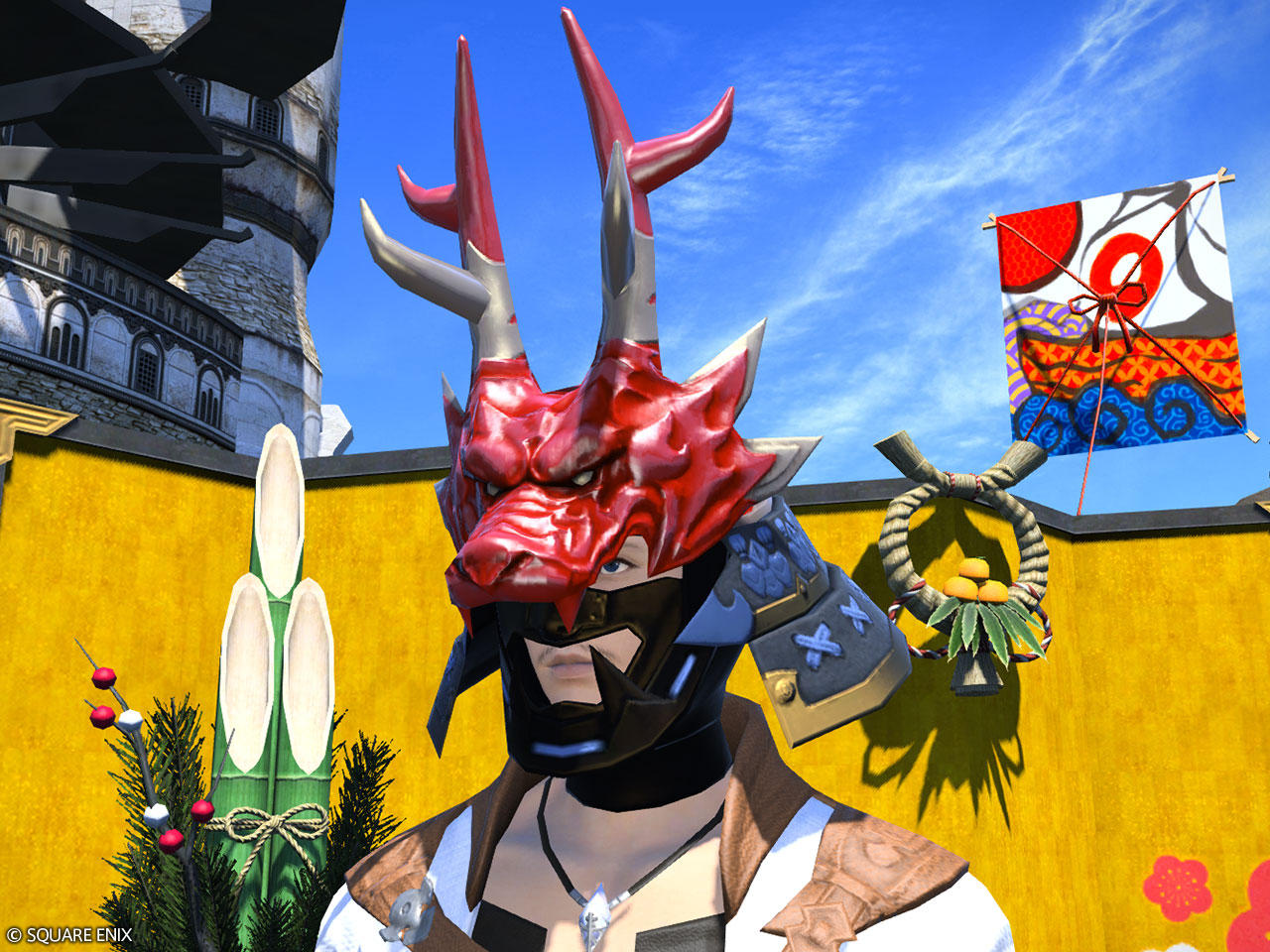 Crimson Dragon Kabuto
