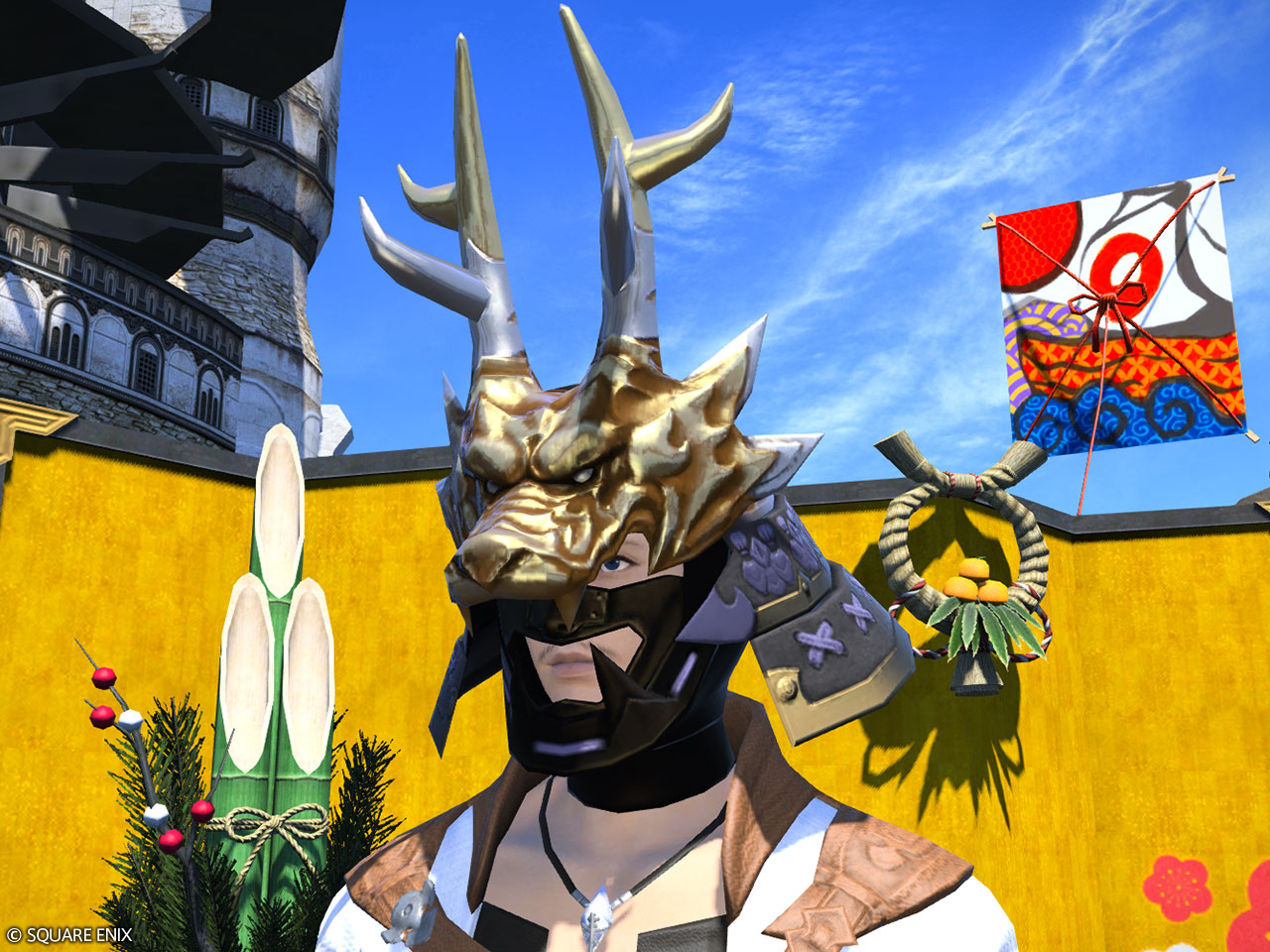 Golden Dragon Kabuto