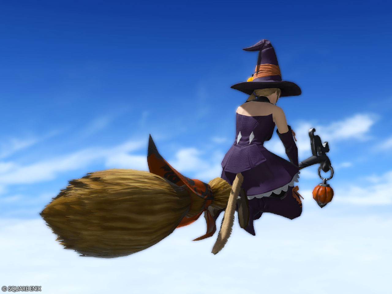 Mount: Witch's Broom (Single Character)