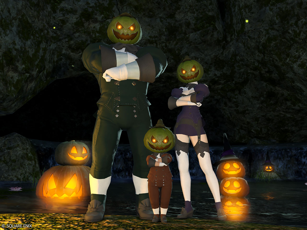 Unripened Pumpkin Head 3 Unripened Pumpkin Head