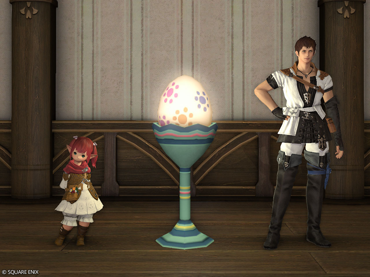 Authentic Egg Floor Lamp
