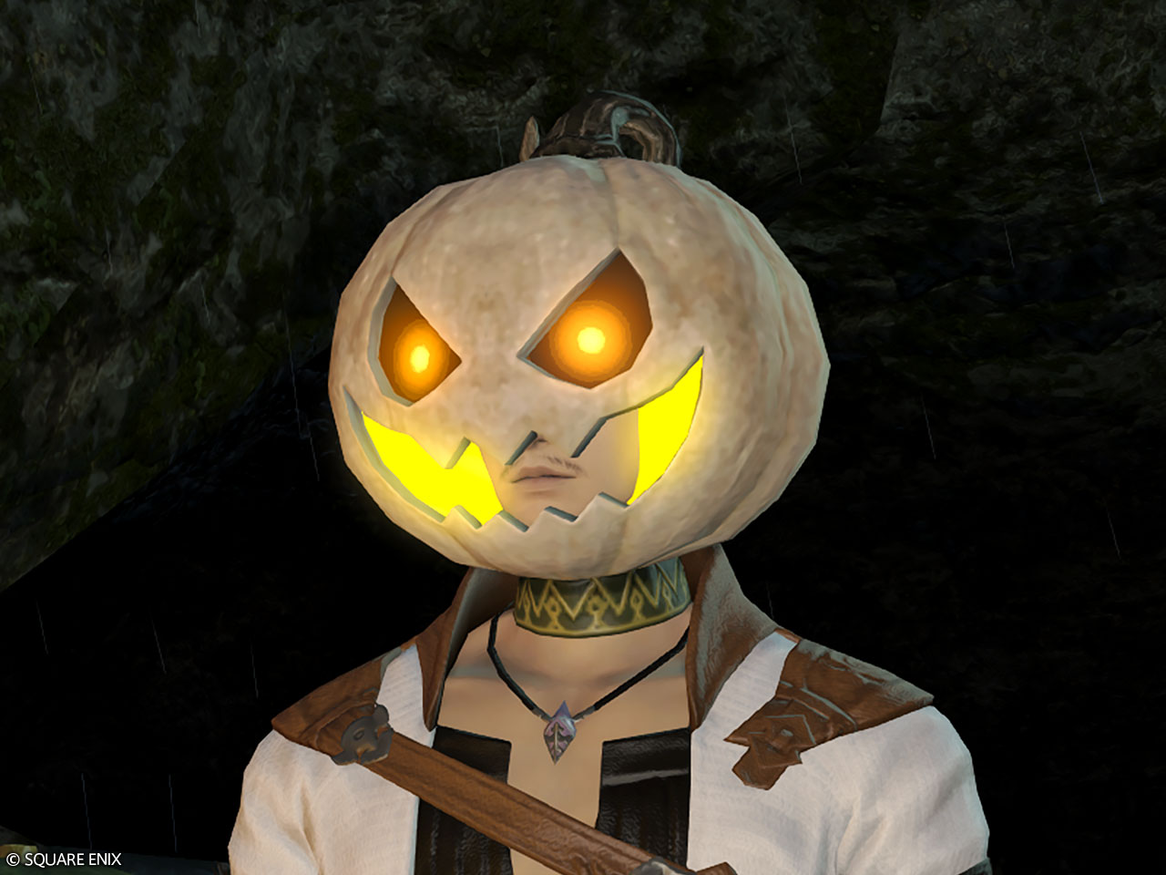 White Pumpkin Head
