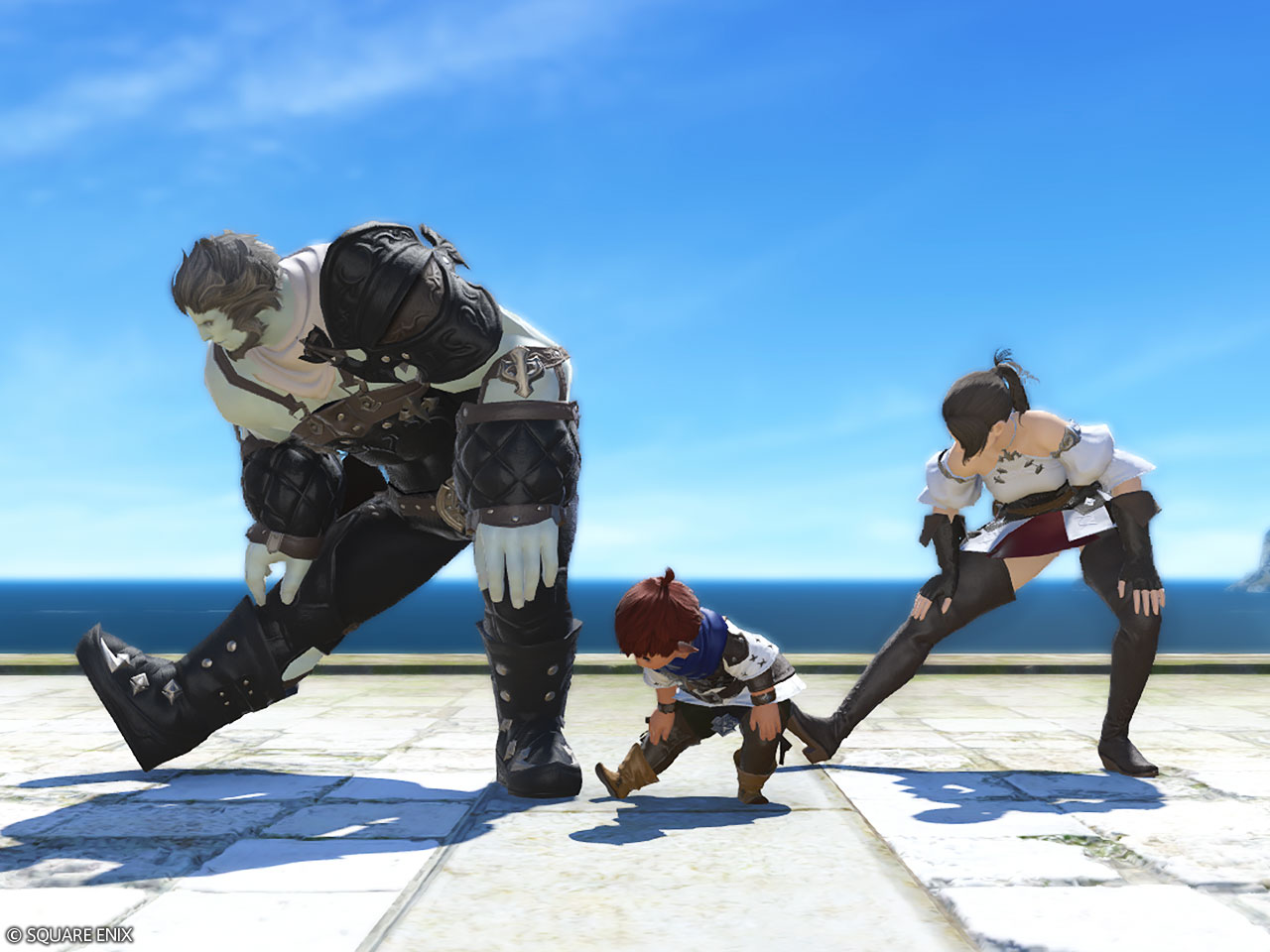 Emote: Eastern Stretch