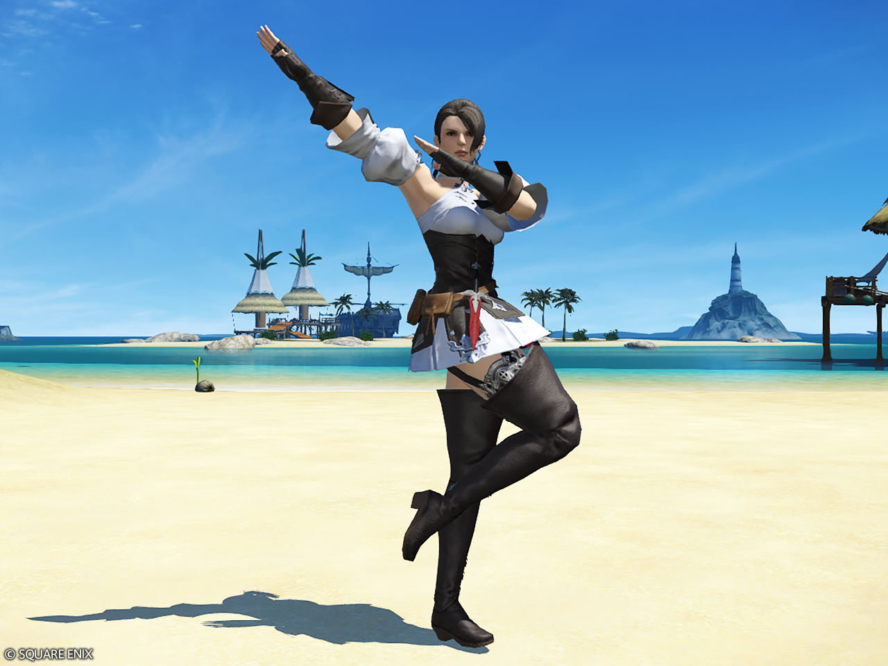 Emote: Black Ranger Pose A and B