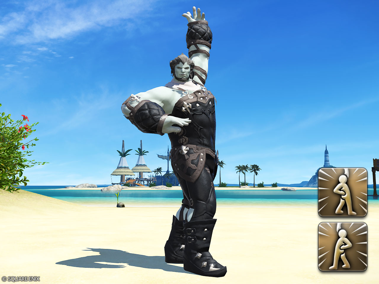 Emote: Yellow Ranger Pose A and B