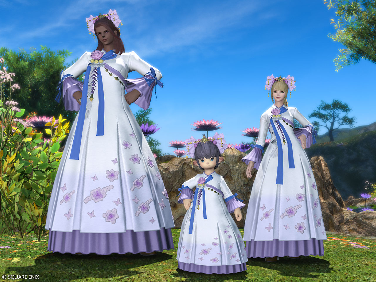 Far Eastern Beauty's Attire