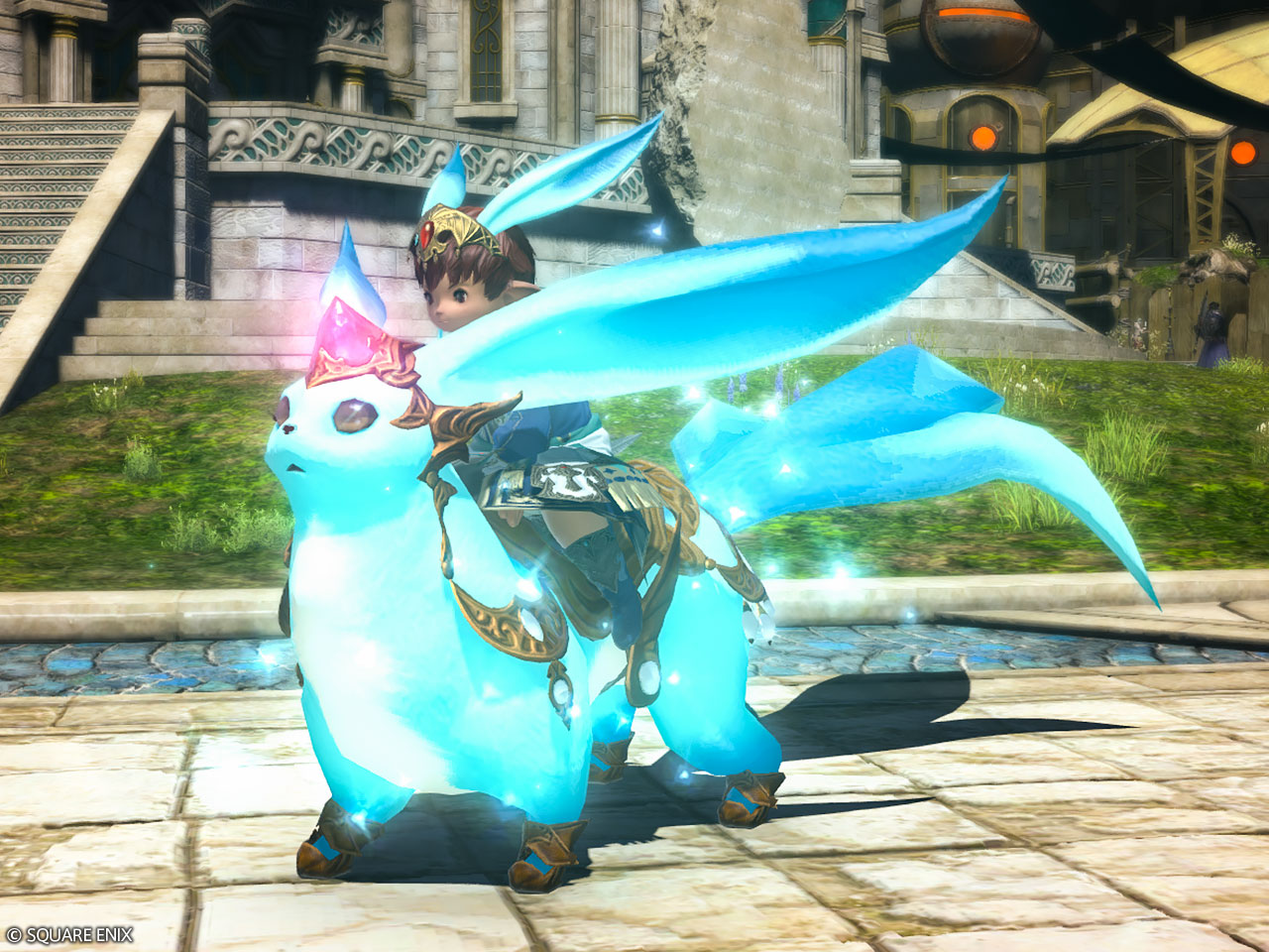 Mount: Aquamarine Carbuncle (Account-wide)