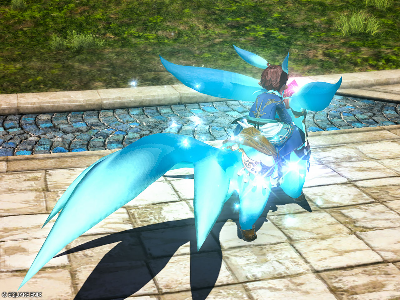 Mount: Aquamarine Carbuncle (Account-wide)