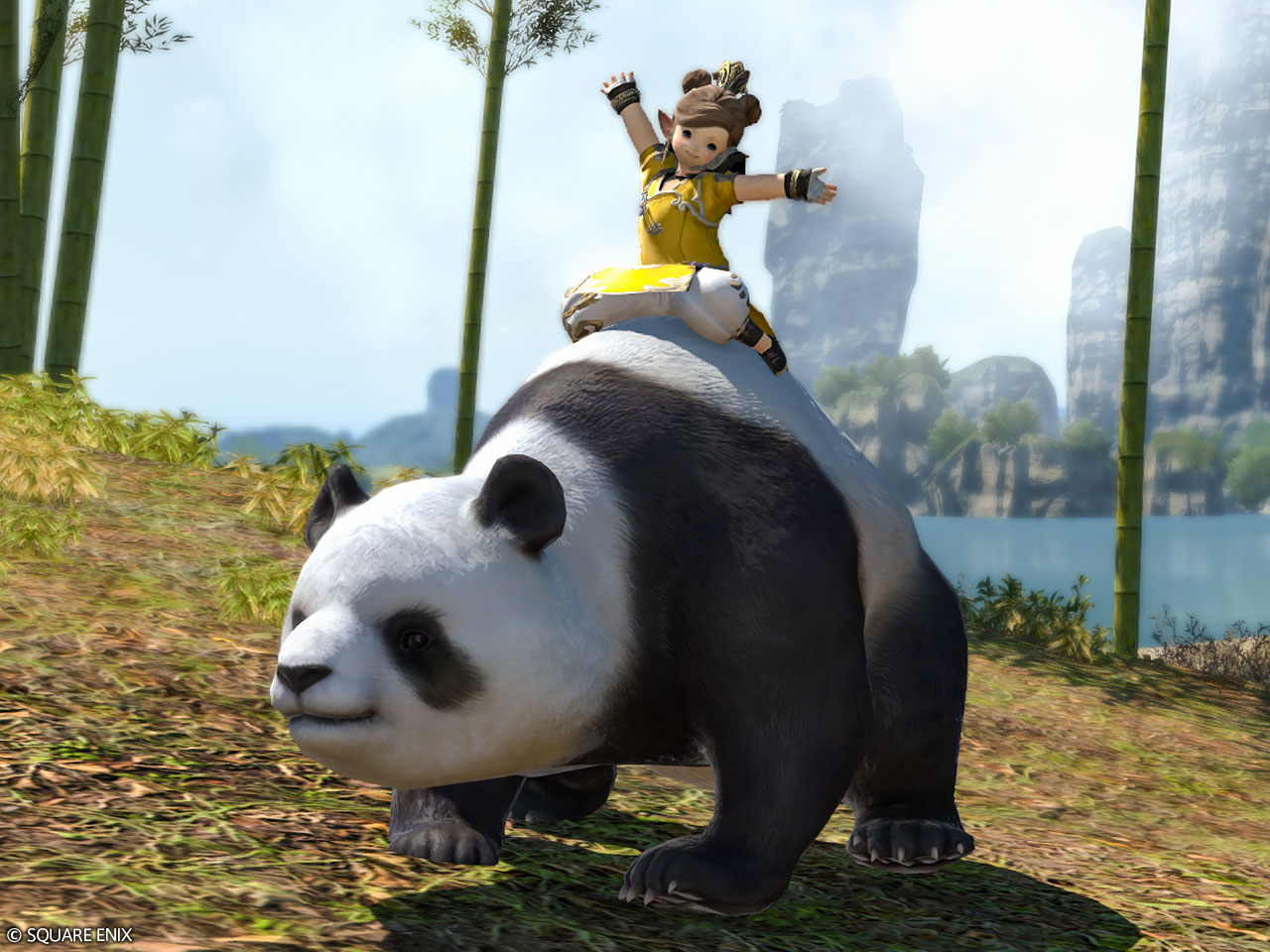 Mount: Mystic Panda (Account-wide)