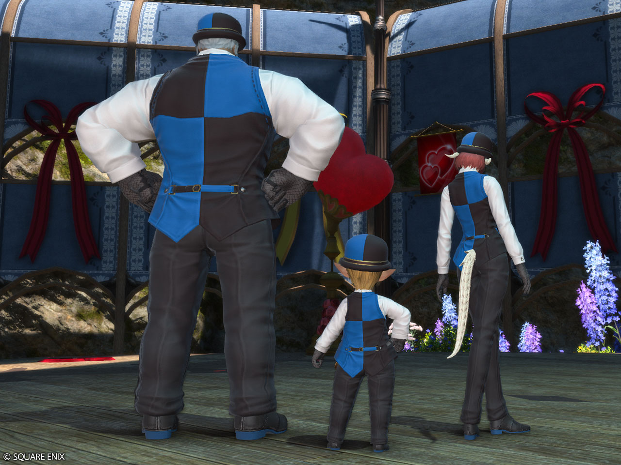 Dashing Valentione Forget-me-not Attire
