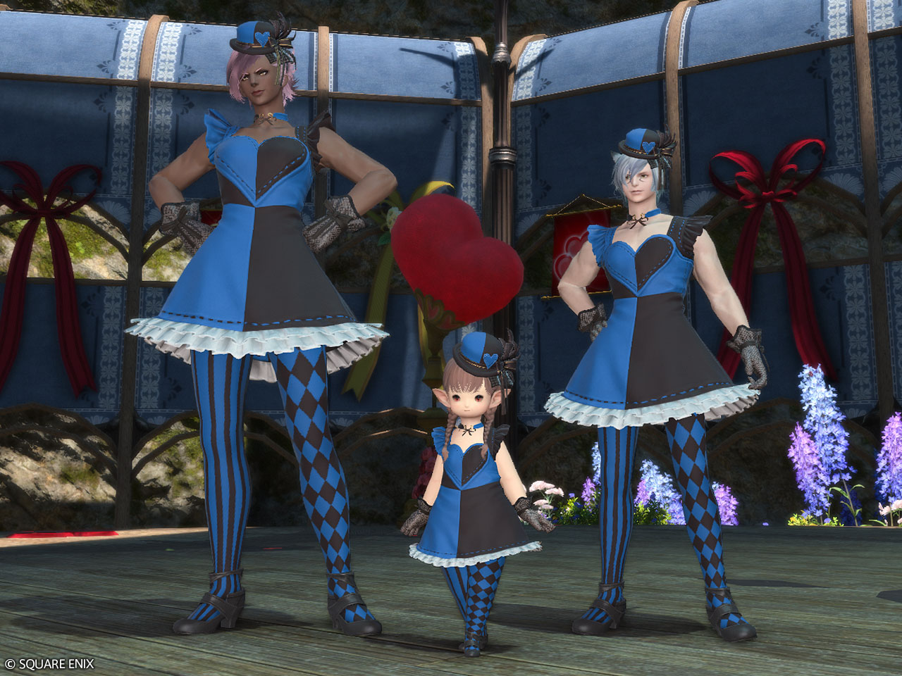 Prim Valentione Forget-me-not Attire