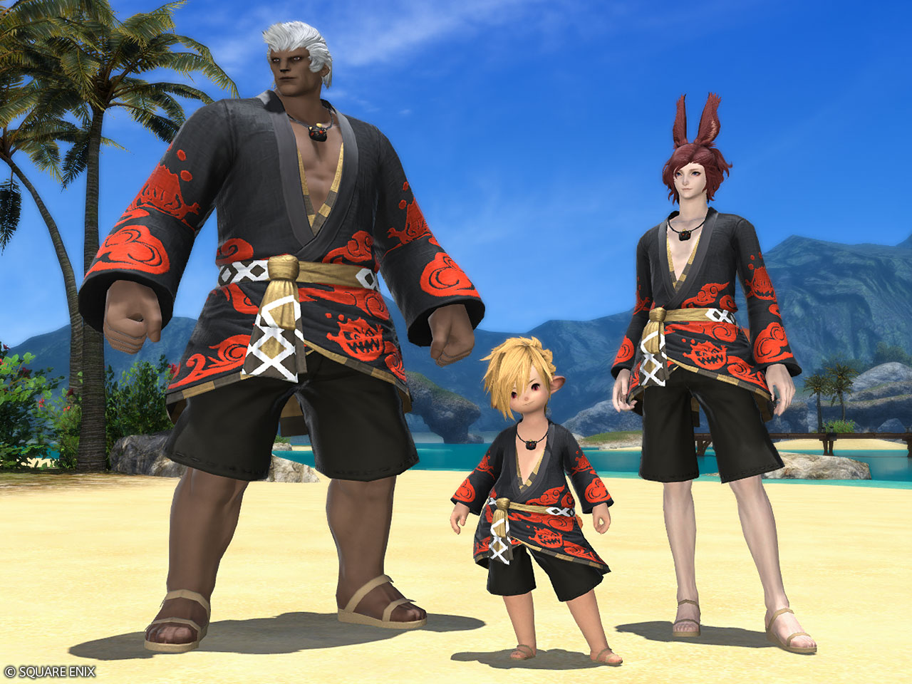 Blackflame Lord's Yukata