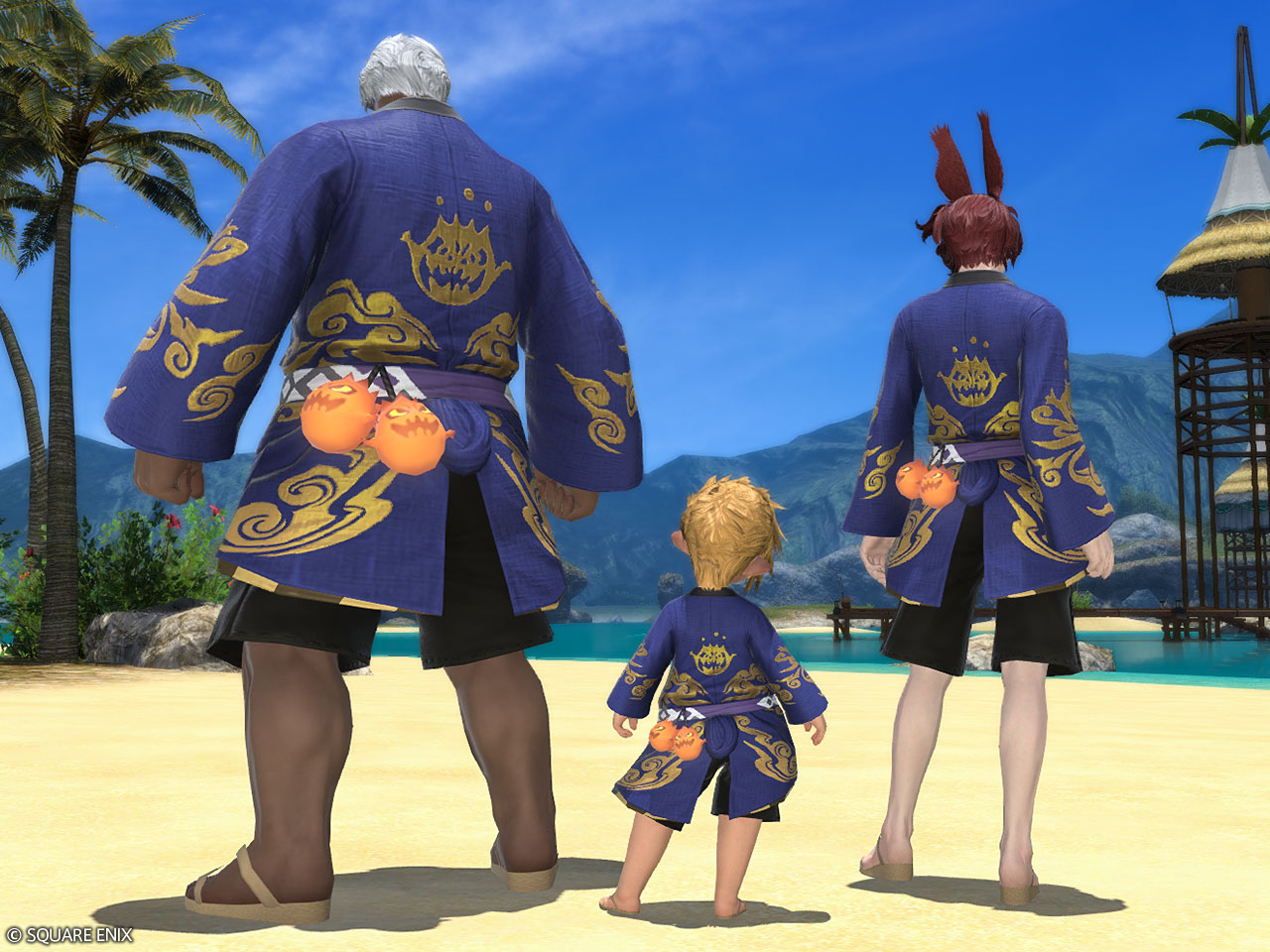 Blueflame Lord's Yukata 3 Blueflame Lord's Yukata