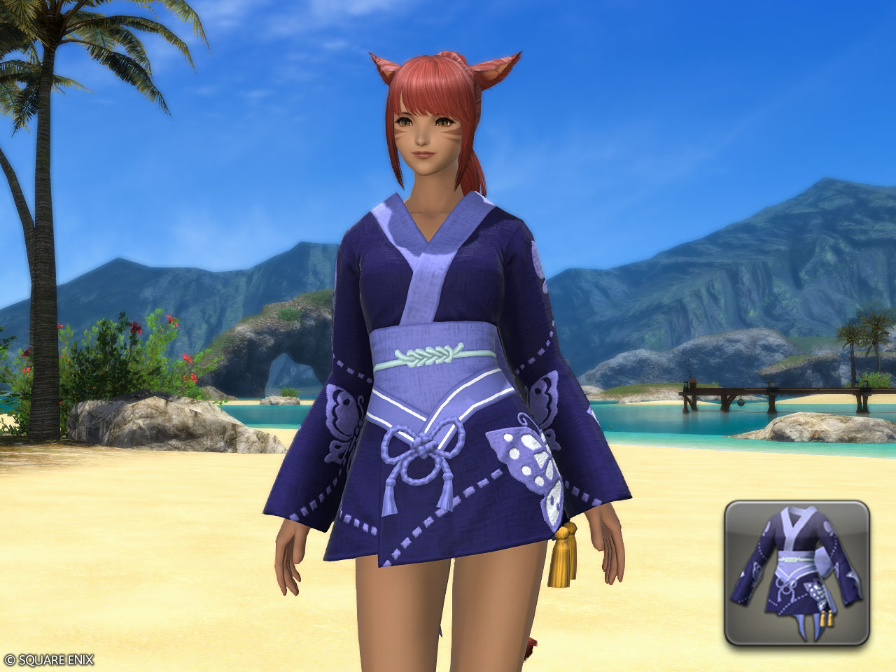 Bluefly Lady's Yukata