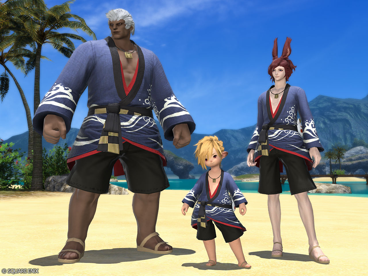 Blue Lord's Yukata